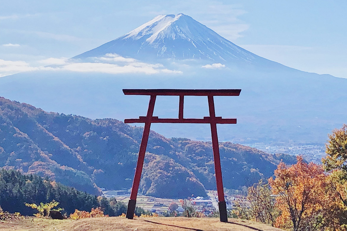 河口湖天空鳥居